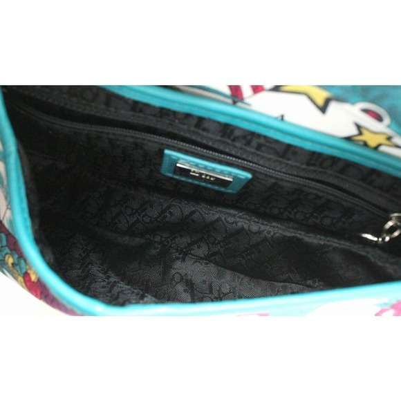 Christian Dior Saddle Bag Multicolor White - Picture 5 of 9